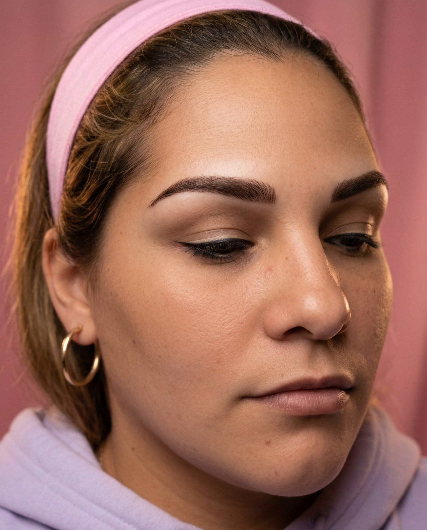 Microblading result — soft natural arch